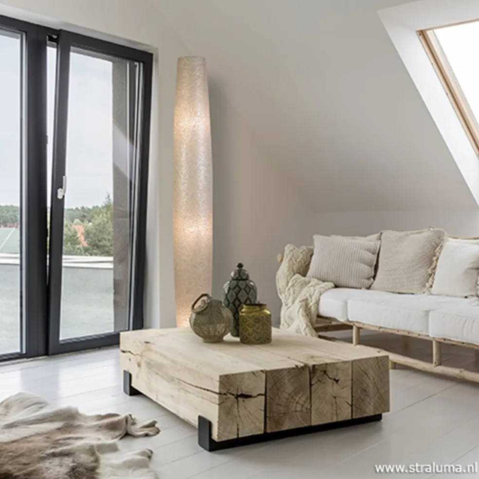 Vloerlamp Wangi White 200cm