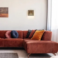 Wandlamp Avola zwart/goud