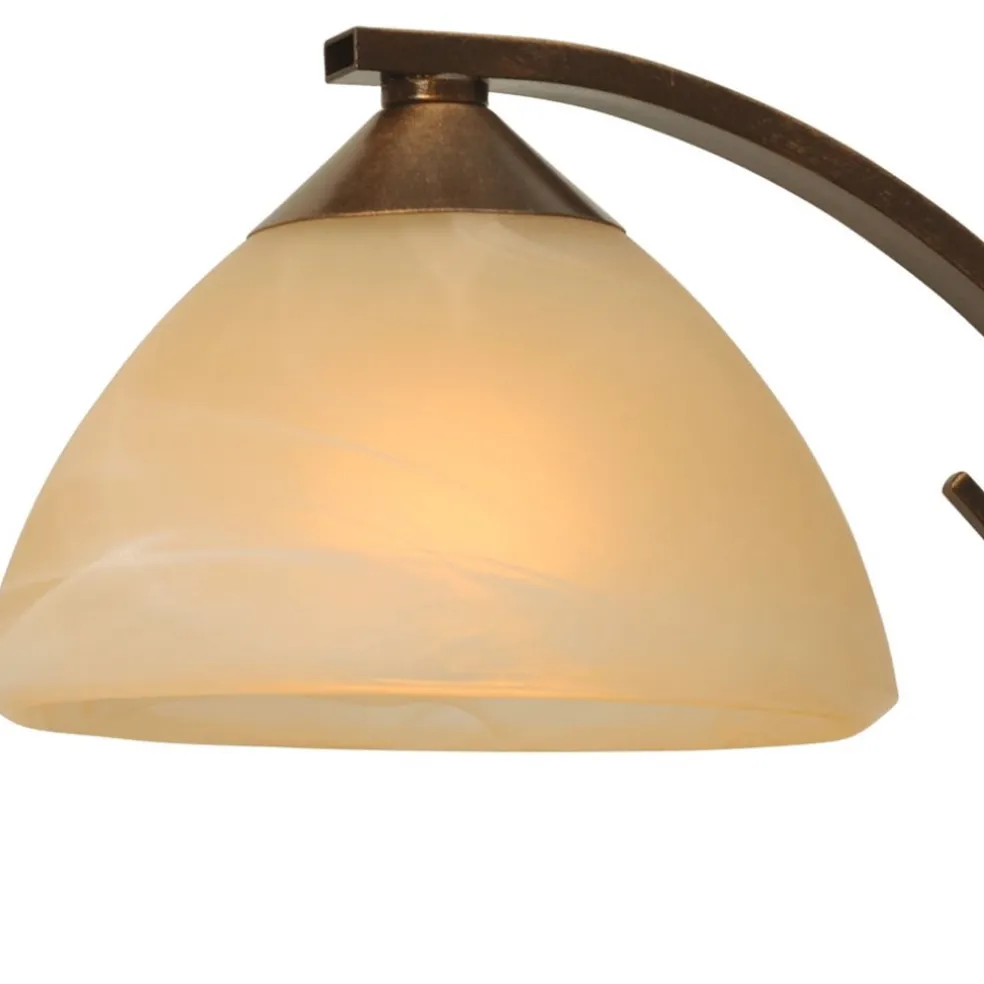 Wandlamp Bolzano smeedijzer brons