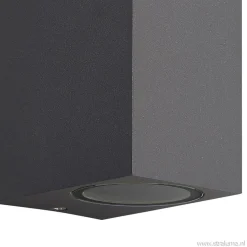 Wandlamp buiten antraciet up+down IP54