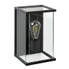Wandlamp buiten antraciet/glas IP54