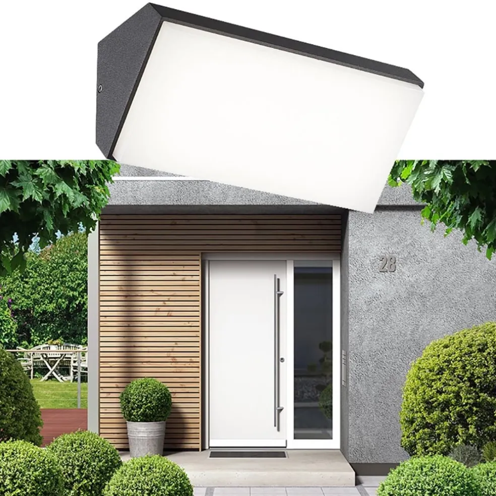 Wandlamp buiten antraciet