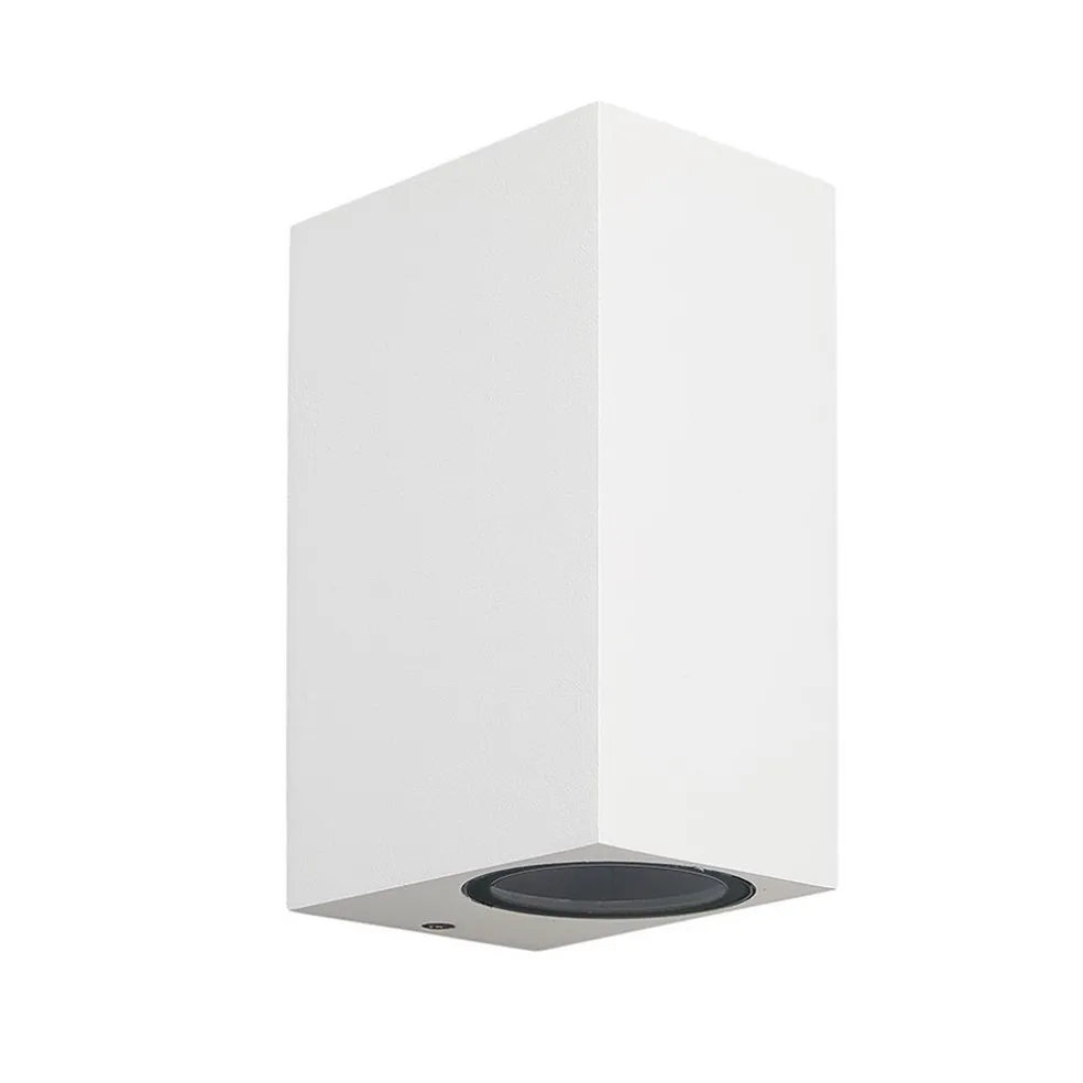 Wandlamp buiten wit up+down IP54