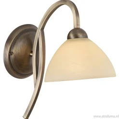 Wandlamp Capri brons/Glas