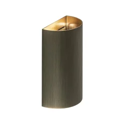 Wandlamp Hera afgerond brons