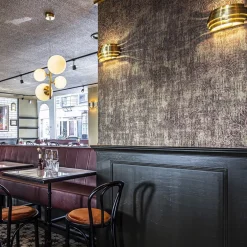 Wandlamp Scudo brass 25cm