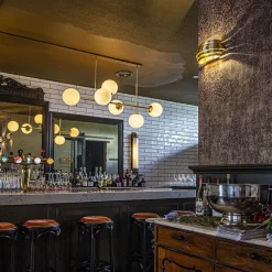 Wandlamp Scudo brass 20cm