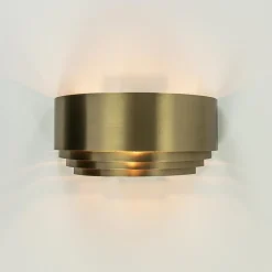 Wandlamp Sofia brass 30cm