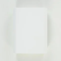 Wandlamp wit/goud ovaal dimbaar