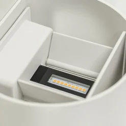 Witte LED Buitenlamp IP54 afgerond wit