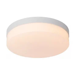 Witte LED plafondlamp IP44 met bewegingssensor
